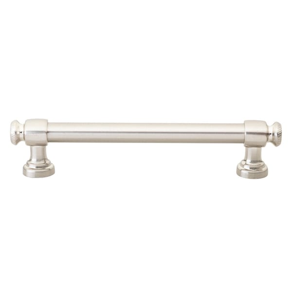 Gliderite Hardware 5-1/16 in. Center to Center Satin Nickel Classic Euro Bar Pull - 4361-128-SN 4361-128-SN-1 - main